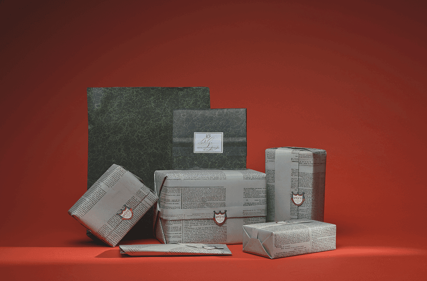 芸術的なラッピング